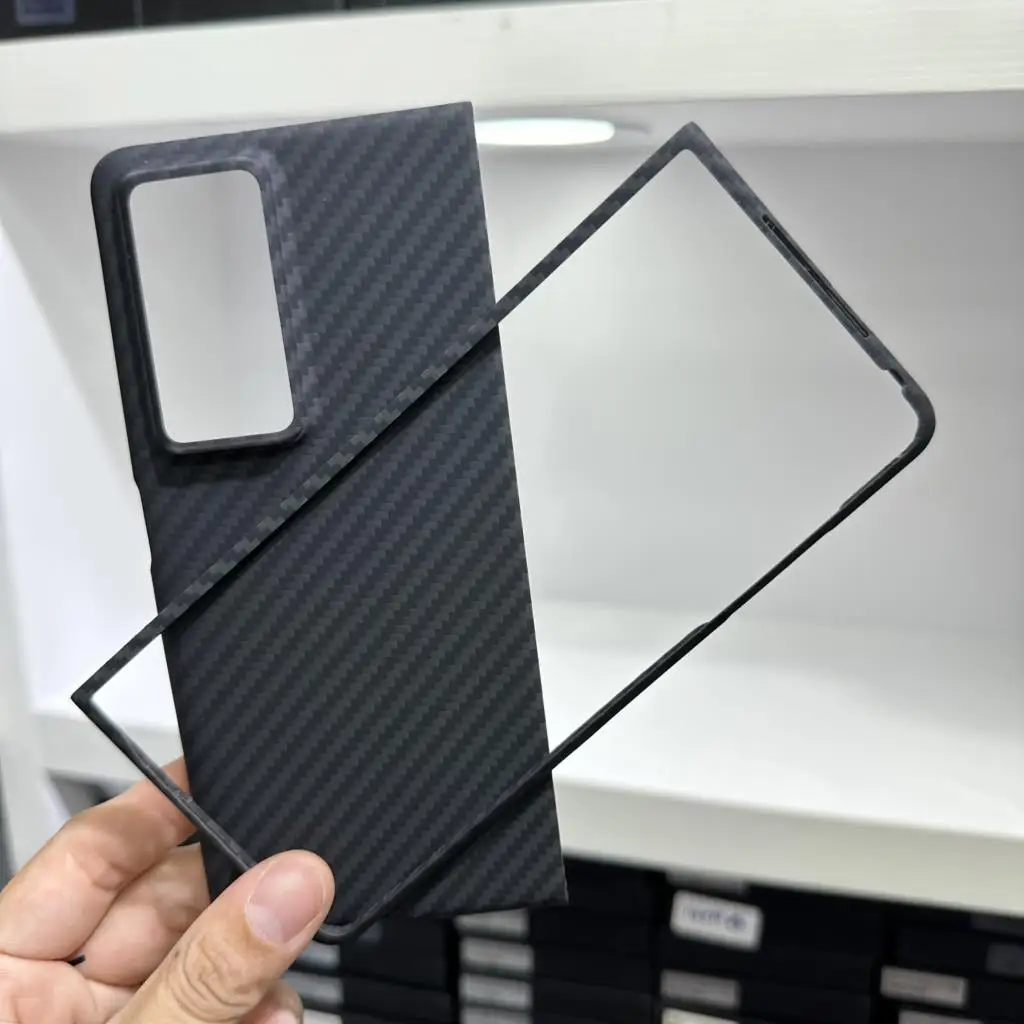 

carbon fiber phone Case For Magic V2 5g aramid fiber Phone cover Ultra-thin Anti-fall business For Magic V2 5G shell