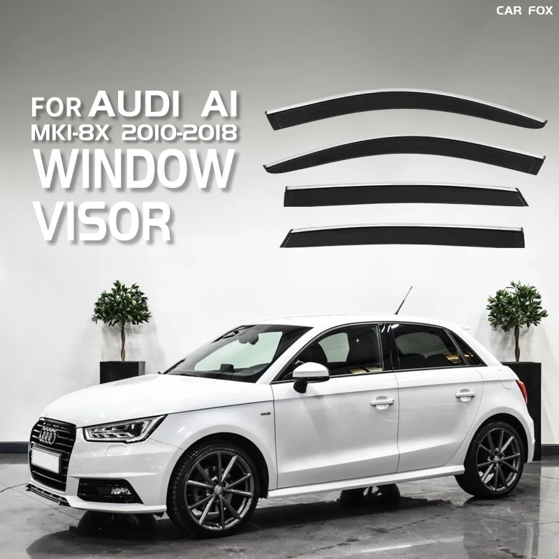 For AUDI A1 MK1-8X 2010-2018 Plastic Window Visor Vent Shades Sun Rain Deflector Guard For AUDI A1 MK1-8X 2010-2018
For AUDI A1 MK1-8X 2010-2018 Plastic Window Visor Vent Shades Sun Rain Deflector Guard For AUDI A1 MK1-8X 2010-2018