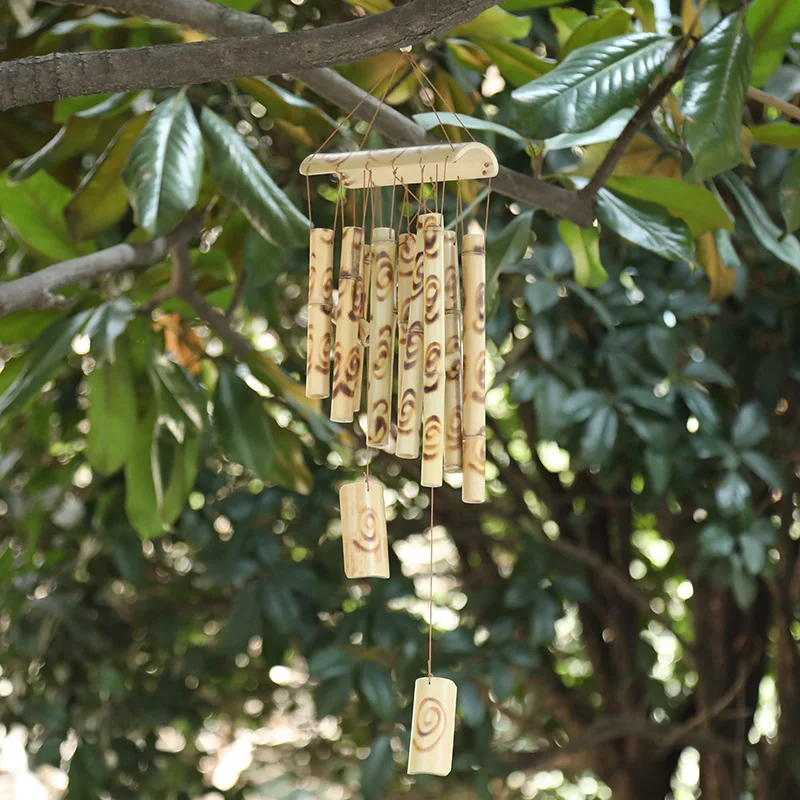 Bamboo Wind Carrillon Exterior Garden Wind Chimes Tube Music Balcony Yard Hanging Decoration Japanese Personality Wind Bell
Bamboo Wind Carrillon Exterior Garden Wind Chimes Tube Music Balcony Yard Hanging Decoration Japanese Personality Wind Bell