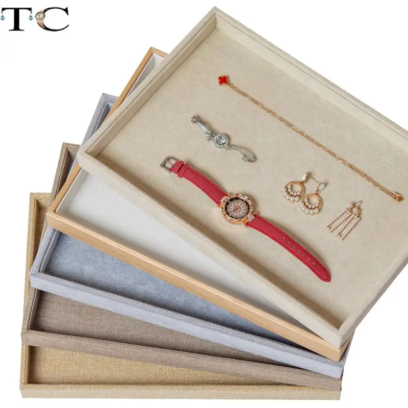 Jewelry Display Flat Tray Watch Necklace Sight Tray Jewelry Store Jewelry Storage Tray
Jewelry Display Flat Tray Watch Necklace Sight Tray Jewelry Store Jewelry Storage Tray