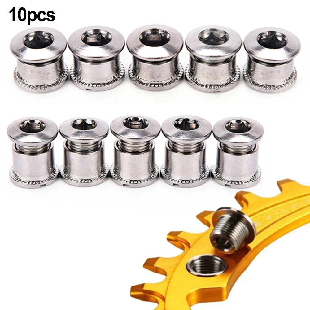 10Pcs Mountain Bike Chainring Screws Single/Double/Triple Bolts Stainless Steel Bicycle Screws Bike Accessories
10Pcs Mountain Bike Chainring Screws Single/Double/Triple Bolts Stainless Steel Bicycle Screws Bike Accessories