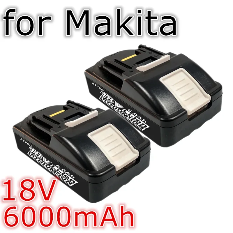 

21700 Cell Battery Replacement For Makita 18V 5.0/6.0Ah Battery Lithium Ion Rechargeable Drill Power Tool BL1840 BL1845 BL1860