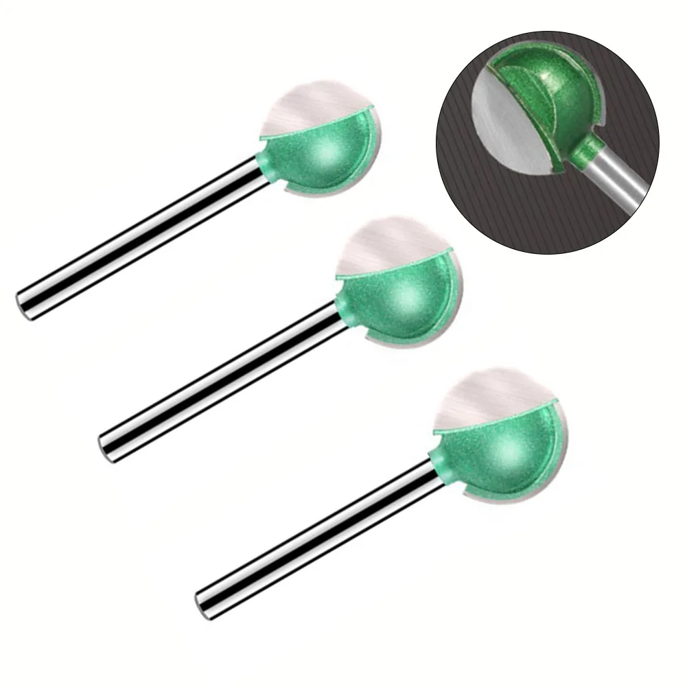 3mm Shank Ball Nose Round Carving Bit Router Bit Milling Cutter Woodworking Tool For Power Tools Accessories
3mm Shank Ball Nose Round Carving Bit Router Bit Milling Cutter Woodworking Tool For Power Tools Accessories