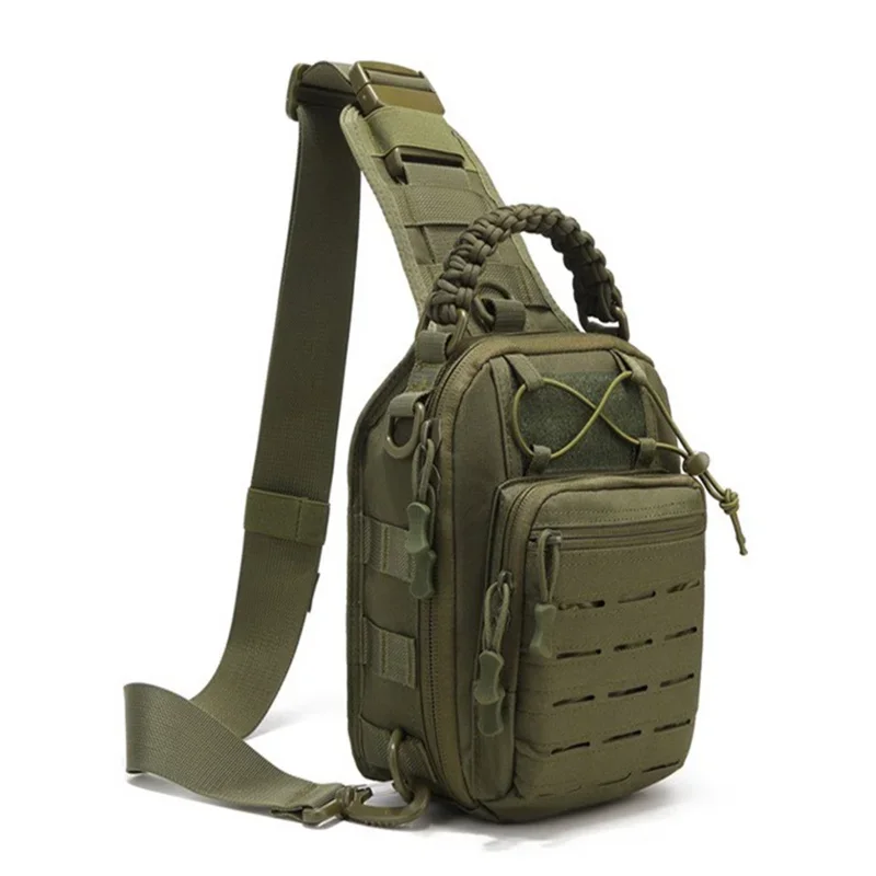 Tactical Shoulder Bag Hunting Bag 1000D Outdoor Military Sling Daypack Backpack Compact Crossbody Hiking Cycling Pack
Tactical Shoulder Bag Hunting Bag 1000D Outdoor Military Sling Daypack Backpack Compact Crossbody Hiking Cycling Pack