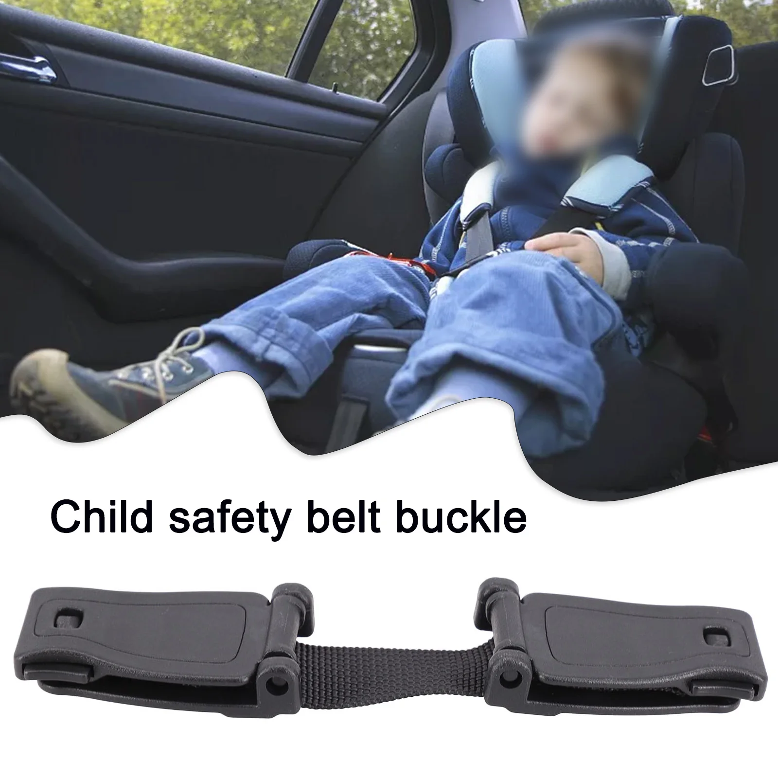 Clip Child Safe Buckle Car Interior Accessories ABS Classic Black Universal Universal High Quality Practical Durable
Clip Child Safe Buckle Car Interior Accessories ABS Classic Black Universal Universal High Quality Practical Durable