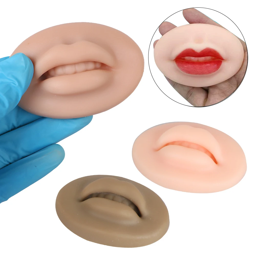 PMU Tattoo Silicone Lip 3D Skin Model Imitation Rubber Practice Soft Thicken Lip Open Mould Mold Tattoo Fake Accessories
PMU Tattoo Silicone Lip 3D Skin Model Imitation Rubber Practice Soft Thicken Lip Open Mould Mold Tattoo Fake Accessories