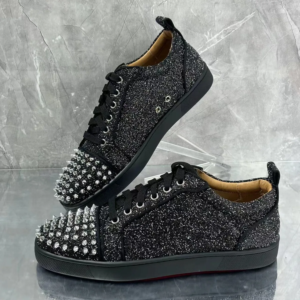 

European and American Foreign Trade Men's Shoes, Casual Board Shoes, Rhinestones, Miscellaneous Nails, Cross-Border Bestsellers