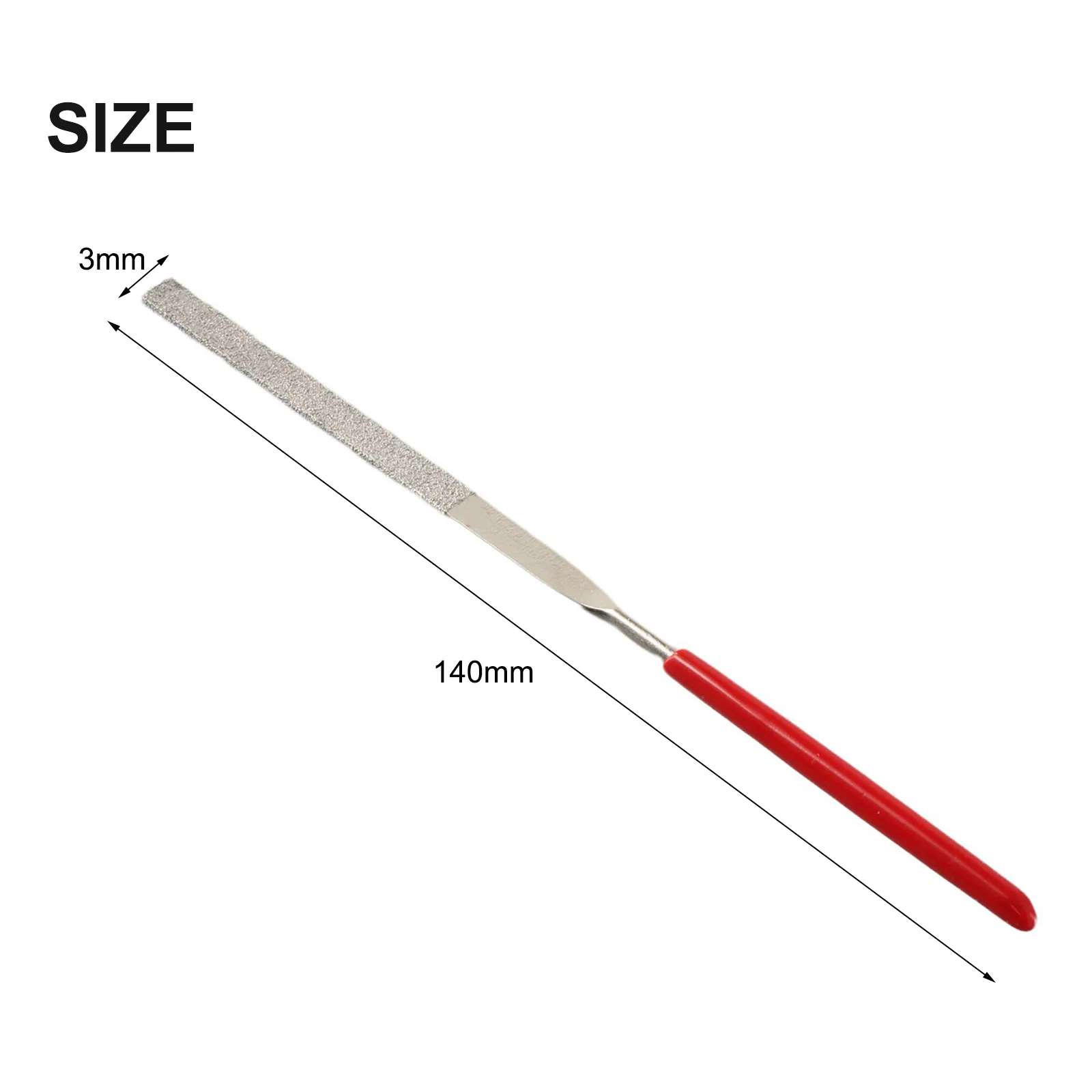Needle Files Set Mini Needle Files Room Home Indoor 10 Pcs/Set Electroplated Diamond Flat Grinding Red+Silver High Quality
Needle Files Set Mini Needle Files Room Home Indoor 10 Pcs/Set Electroplated Diamond Flat Grinding Red+Silver High Quality