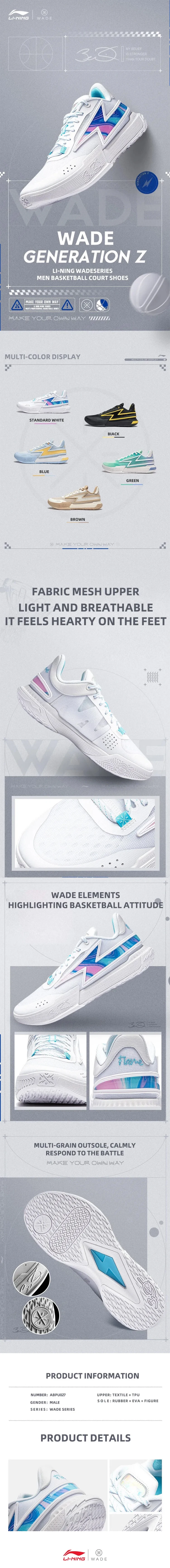 LI-NING WADE FLASH Tênis de basquete Forro Antiderrapante Profissional Tênis de Absorção de Choque ABPU027 ABPU039 Tenis de Basquete LI-NING WADE FLASH (Son of Flash 2)