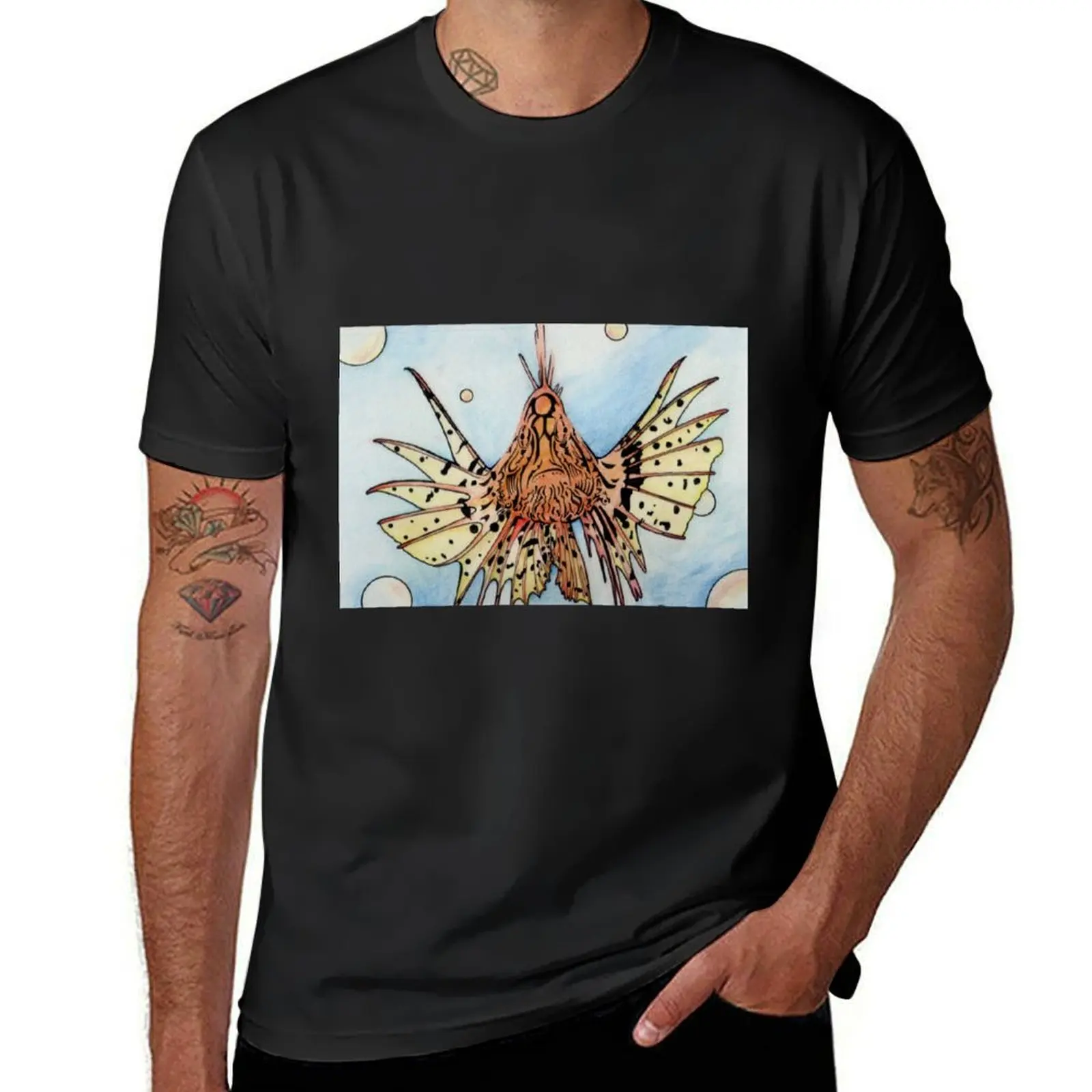 Lion Fish T-shirt Short sleeve tee cute clothes summer top shirts graphic tees t shirts for men graphic
Lion Fish T-shirt Short sleeve tee cute clothes summer top shirts graphic tees t shirts for men graphic