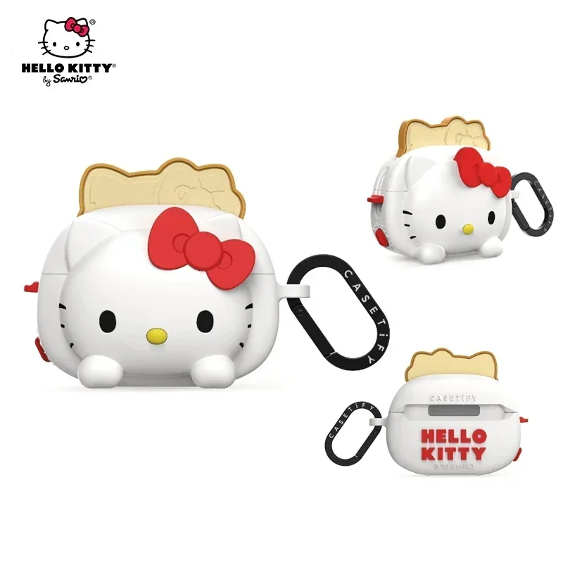 

Anime Sanrio Hello Kitty Stuff AirPods Pro AirPods Pro 2 Case Cute IPhone Silica Earphone Accessorie Cover Kawaii Holiday Gift