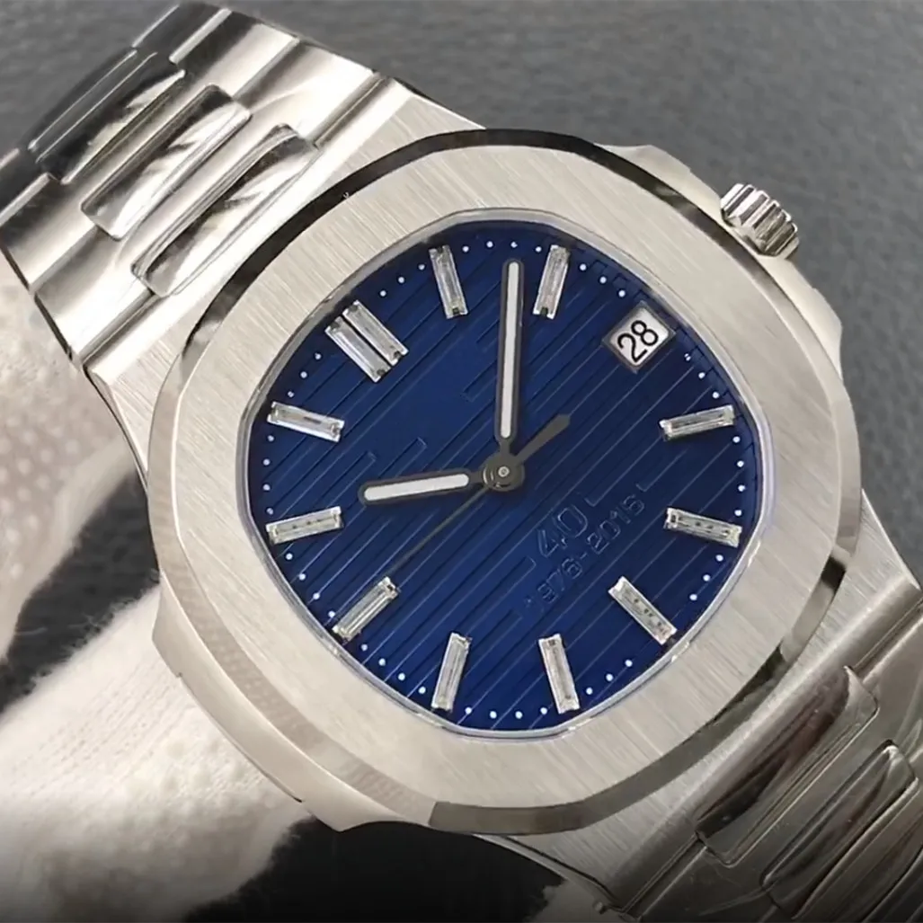 

Men's Watche 40MM 5711 324 AAA Luxury Automatic Mechanical Waterproof Sport Stainless Steel Sapphire Glass 904L Watch