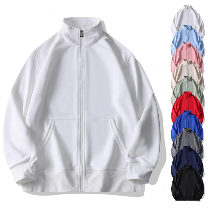 Zip Up Casual Bomber Jacket Men Blank Drop Shoulder Hoodies With Zipper Sweatshirt Fashion Jacket For Men Jaquetas Masculinas
Zip Up Casual Bomber Jacket Men Blank Drop Shoulder Hoodies With Zipper Sweatshirt Fashion Jacket For Men Jaquetas Masculinas