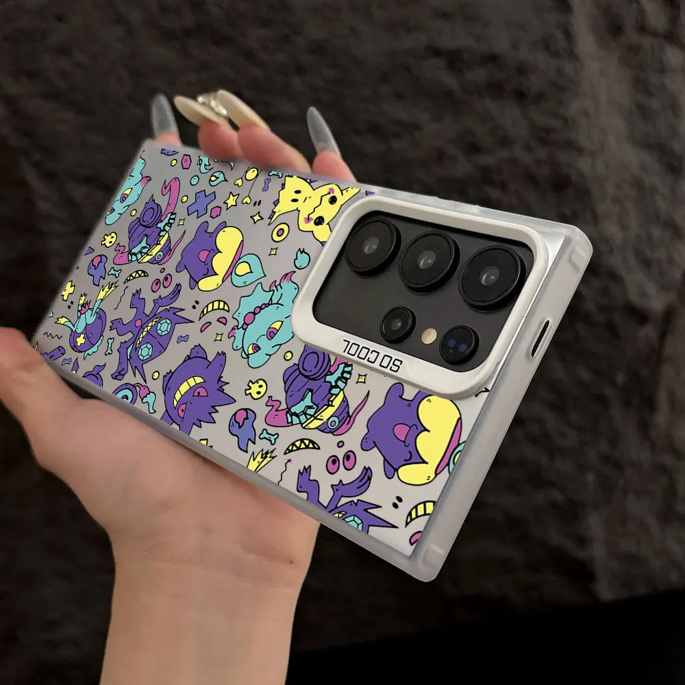 Anime Pocket Monster S25 Case For Samsung S25 S24 Ultra Pokemons For Galaxy S23 S22 S21 FE S20 Ultra Plus Shockproof Phone Cover Anime Pocket Monster S25 Case For Samsung S25 S24 Ultra Pokemons For Galaxy S23 S22 S21 FE S20 Ultra Plus Shockproof Phone Cover