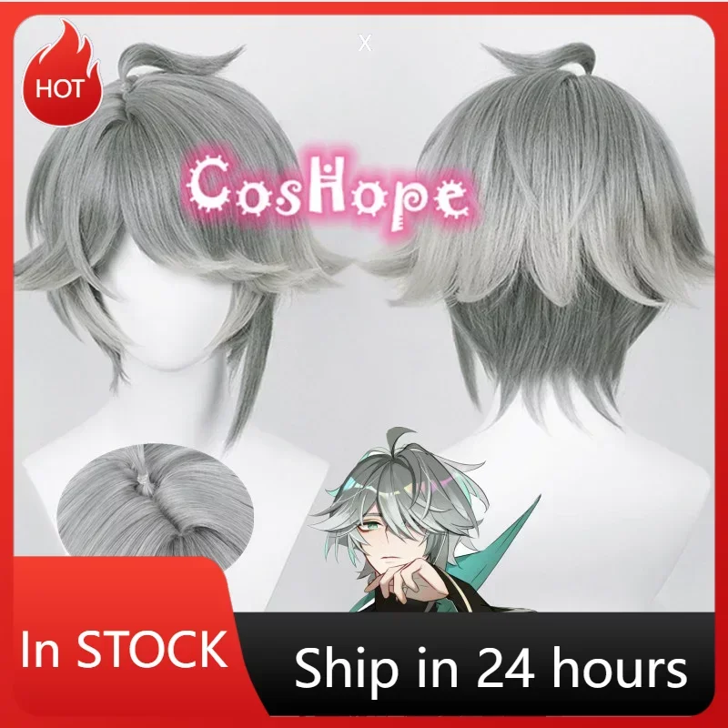 Al Haitham Cosplay Wig 30cm Short Gray Wig Cosplay Anime Cosplay Wigs Heat Resistant Synthetic Wigs
Al Haitham Cosplay Wig 30cm Short Gray Wig Cosplay Anime Cosplay Wigs Heat Resistant Synthetic Wigs