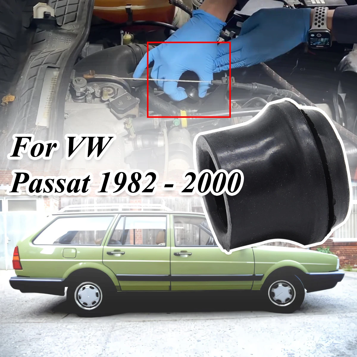 

For VW Passat 82-2000 Rocker Valve Cover Grommet Oil Filler Seal Breather Bung Cylinder Head Crankcase Ventilation Rubber Gasket