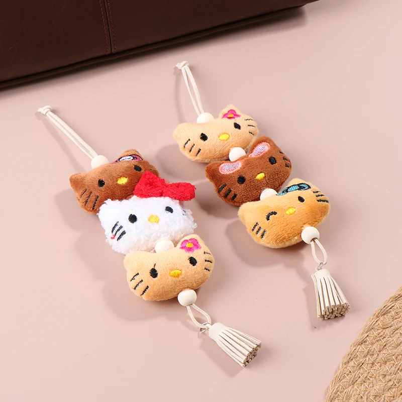 Hello Kitty Keychain Plush Keychains Accessories Plushies Toy Black Keyring Doll Backpack Pendant
Hello Kitty Keychain Plush Keychains Accessories Plushies Toy Black Keyring Doll Backpack Pendant