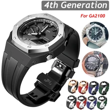 4rd Modified For Casio GA2100 GA2110 Watch Strap Rubber Metal Bezel Four generation Frame Replacement Accessories
4rd Modified For Casio GA2100 GA2110 Watch Strap Rubber Metal Bezel Four generation Frame Replacement Accessories