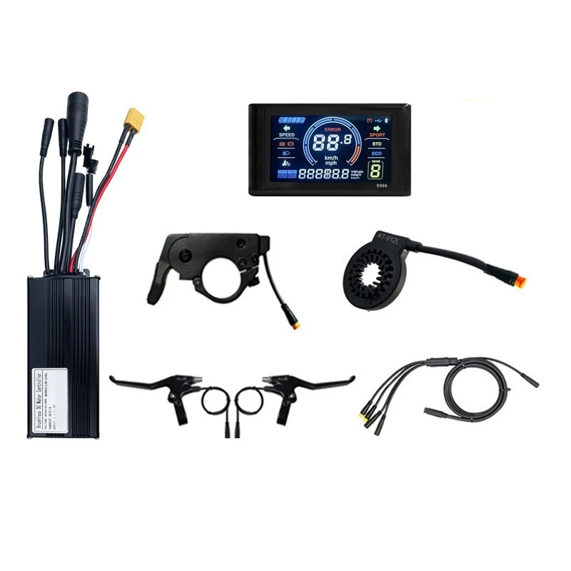 30A 1000W 36/48V Bicycle Lithium Battery Modification Accessories Three-Mode Fully Waterproof Small Kit S966 LCD Meter
30A 1000W 36/48V Bicycle Lithium Battery Modification Accessories Three-Mode Fully Waterproof Small Kit S966 LCD Meter