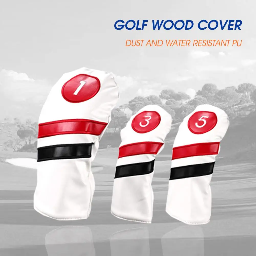 Non-slip Dirt-resistant Protective Black Red And White Style 1 3 5 Driver Headcover Golf Club Headcover Golf Accessory
Non-slip Dirt-resistant Protective Black Red And White Style 1 3 5 Driver Headcover Golf Club Headcover Golf Accessory