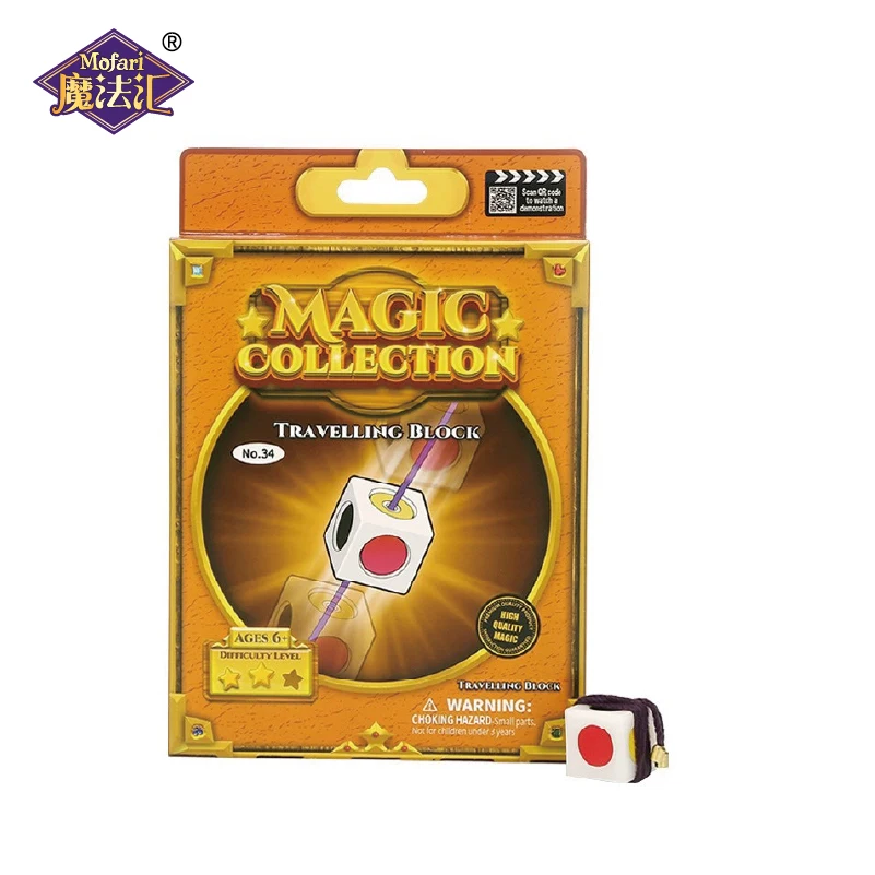 

MOFAHUI Magic Tricks Obedient Cube Dice Magic Tricks close up Performance Easy To Do Props Funny Magic Toy For Kids