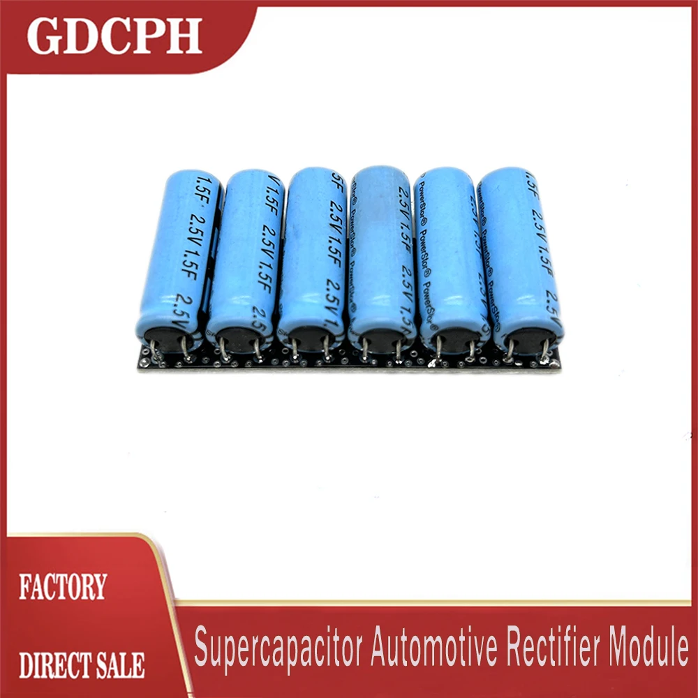 Суперконденсатор Powerstor 15V0.25F, автомобильный выпрямитель, модуль 2.5V1.5F, Суперконденсатор, резервный источник питания с балансировочной пластиной
Суперконденсатор Powerstor 15V0.25F, автомобильный выпрямитель, модуль 2.5V1.5F, Суперконденсатор, резервный источник питания с балансировочной пластиной