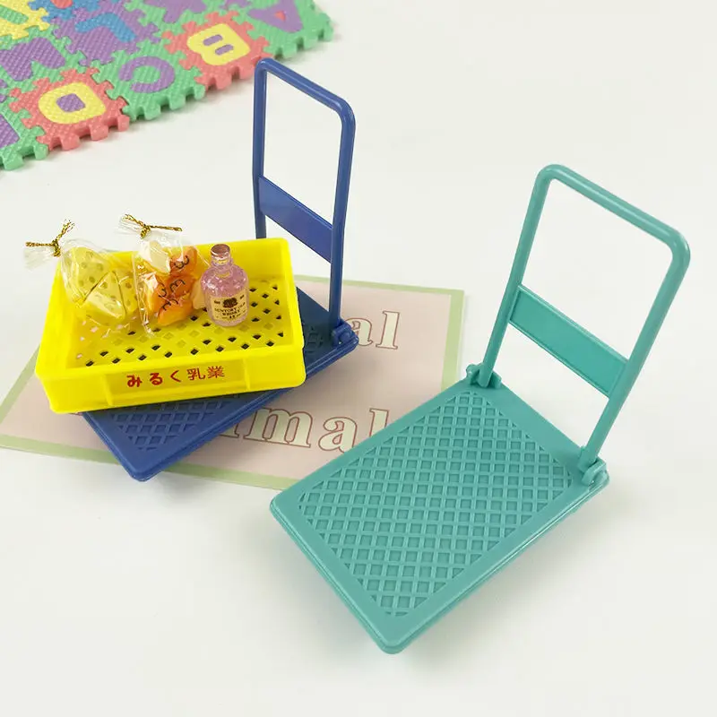 1Pc Mini 1/12 Miniature Dollhouse Supermarket Shopping Cart Trolley Parcel Trailer Pretend Play Doll Food Drink Accessories Toy
1Pc Mini 1/12 Miniature Dollhouse Supermarket Shopping Cart Trolley Parcel Trailer Pretend Play Doll Food Drink Accessories Toy