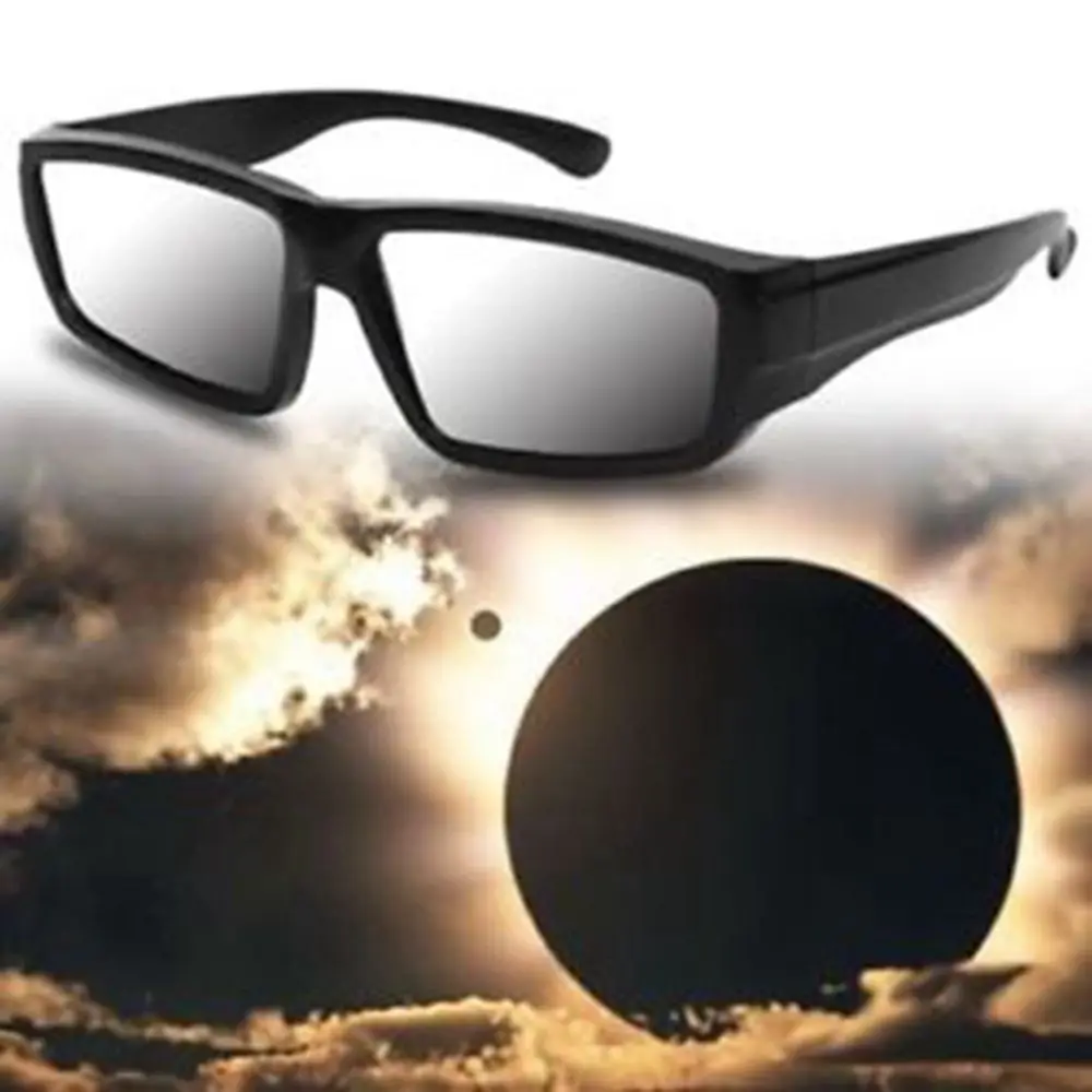 

1Pcs Direct View Of The Sun Solar Eclipse Glasses Durable Plastic Protects Eyes Eclipse Viewing Glasses 3D Anti-uv Safety Shade