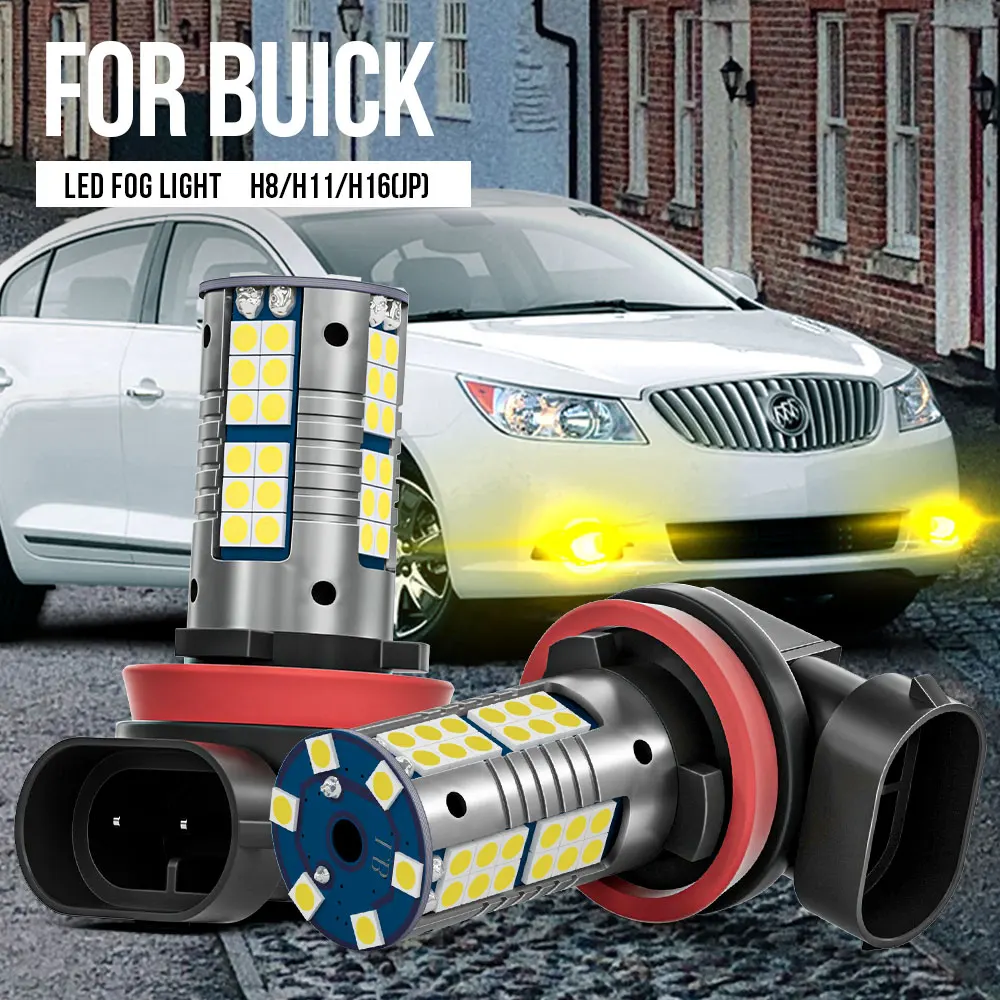 2pcs H8 H11 H16 LED Fog Light Lamp Blub Canbus For Buick Allure LaCrosse Lucerne Enclave Verano Encore Cascada Envision
2pcs H8 H11 H16 LED Fog Light Lamp Blub Canbus For Buick Allure LaCrosse Lucerne Enclave Verano Encore Cascada Envision