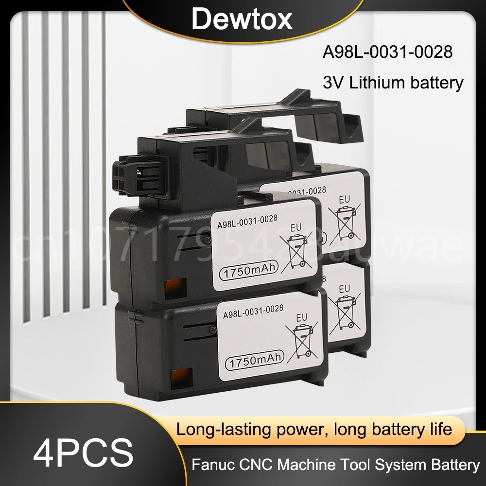 4 шт. A98L-0031-0028 /A02B-0323-K102 3V 1750mAH для Fanuc CNC System A02B-0323-K102 3V 1750mAh резервная батарея
4 шт. A98L-0031-0028 /A02B-0323-K102 3V 1750mAH для Fanuc CNC System A02B-0323-K102 3V 1750mAh резервная батарея
