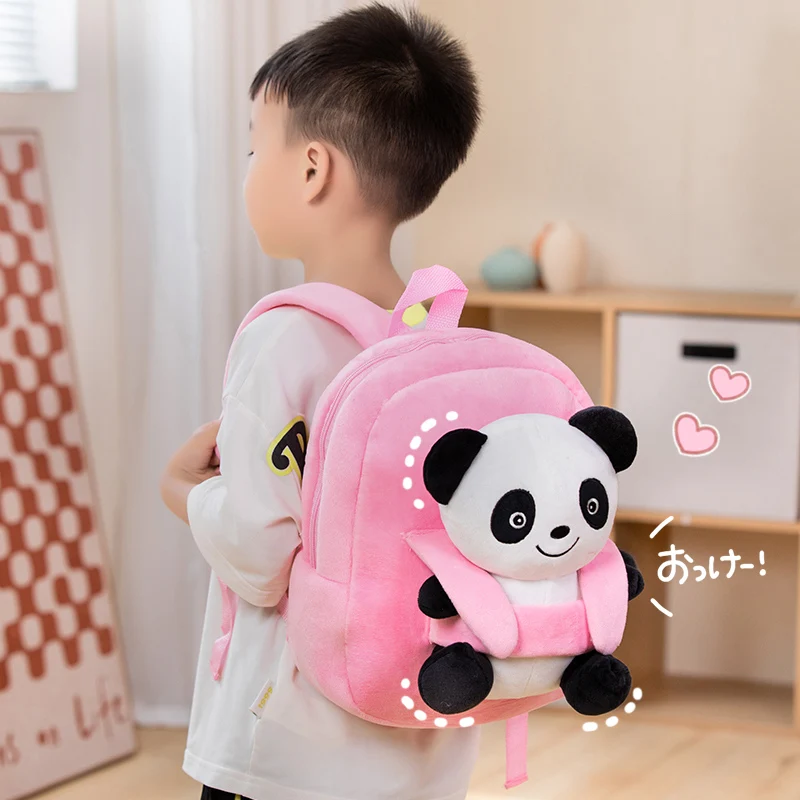 1pc 30x28cm Cartoon Cute Panda Plushie Backpack Soft Animal Plush Toys Doll for Children Kids Lovely School Bag Birthday Gifts
1pc 30x28cm Cartoon Cute Panda Plushie Backpack Soft Animal Plush Toys Doll for Children Kids Lovely School Bag Birthday Gifts