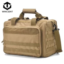 Hunting Bag Molle System Tactical Gun Shooting Range Bag Deluxe Pistol Range Duffle Bags Black Hunting Accessories 
Hunting Bag Molle System Tactical Gun Shooting Range Bag Deluxe Pistol Range Duffle Bags Black Hunting Accessories