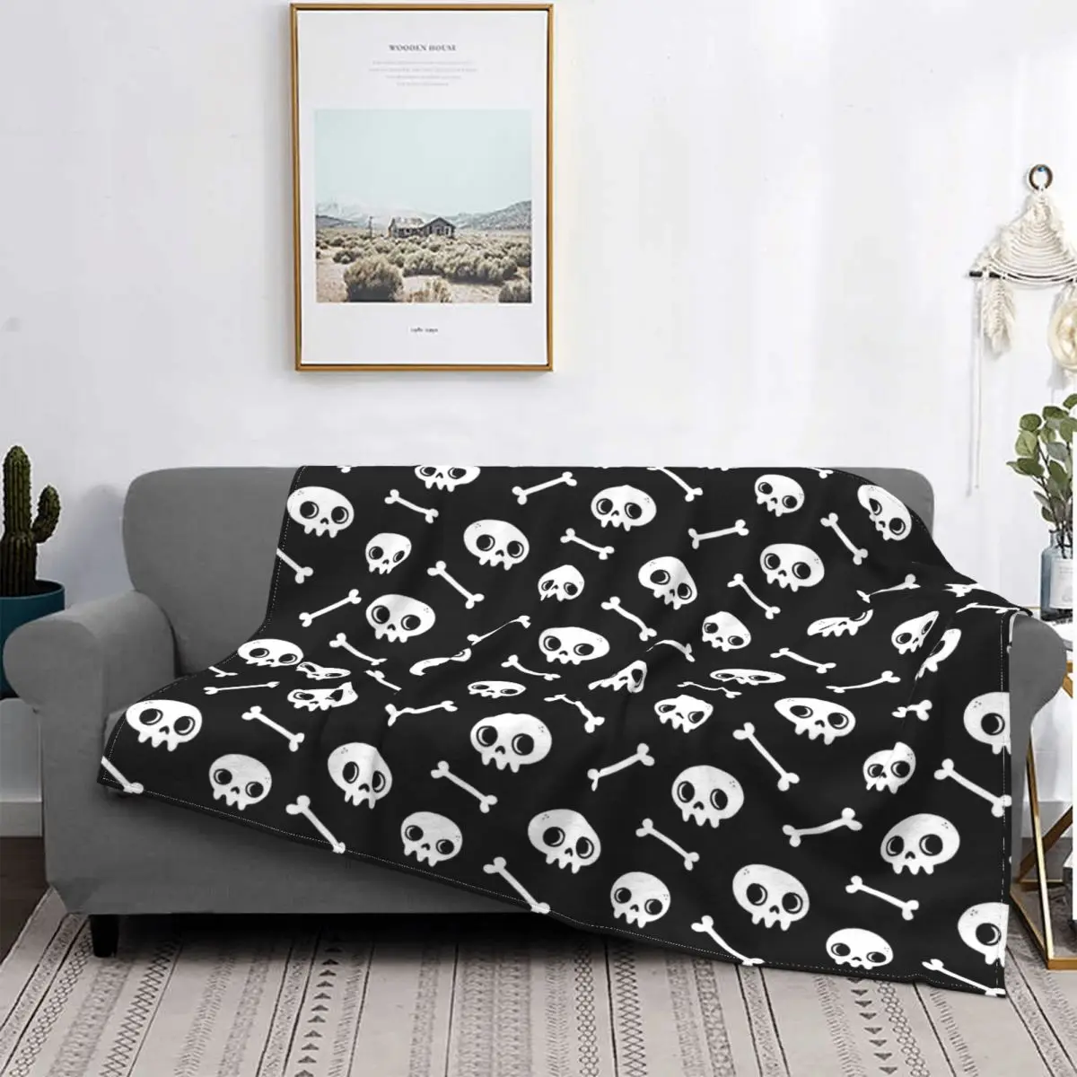 Cute Skeleton Nikury Blanket Flannel Halloween Plaid Fashion Goth Pumpkin Horror Horror Blanket for Bed Travel Covert
Cute Skeleton Nikury Blanket Flannel Halloween Plaid Fashion Goth Pumpkin Horror Horror Blanket for Bed Travel Covert