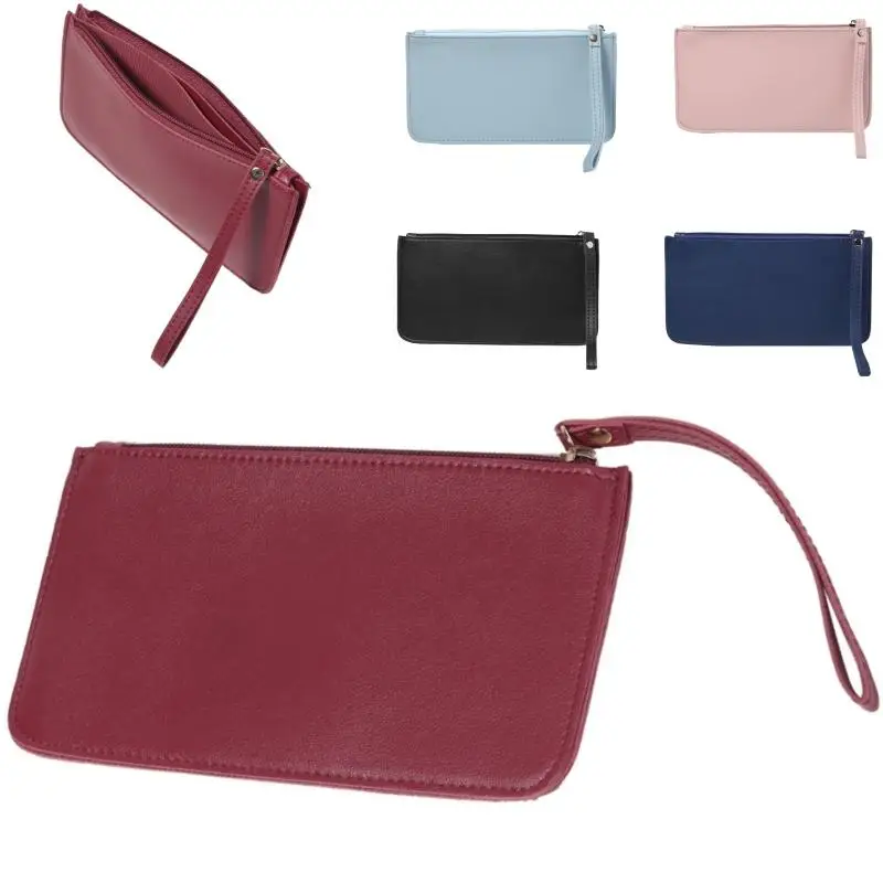 5 Colors Wallet Women Mobile Phone Bag Brand Designer Female Card PU Long Wallets Purses Ladies Slim Card holder Purse
5 Colors Wallet Women Mobile Phone Bag Brand Designer Female Card PU Long Wallets Purses Ladies Slim Card holder Purse