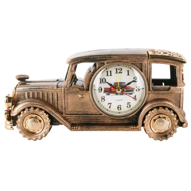 European Nostalgic Vintage Car Model Alarm Clock Multi-functional Pen Holder Children's Clock Student Gift Desktop Accessories
European Nostalgic Vintage Car Model Alarm Clock Multi-functional Pen Holder Children's Clock Student Gift Desktop Accessories