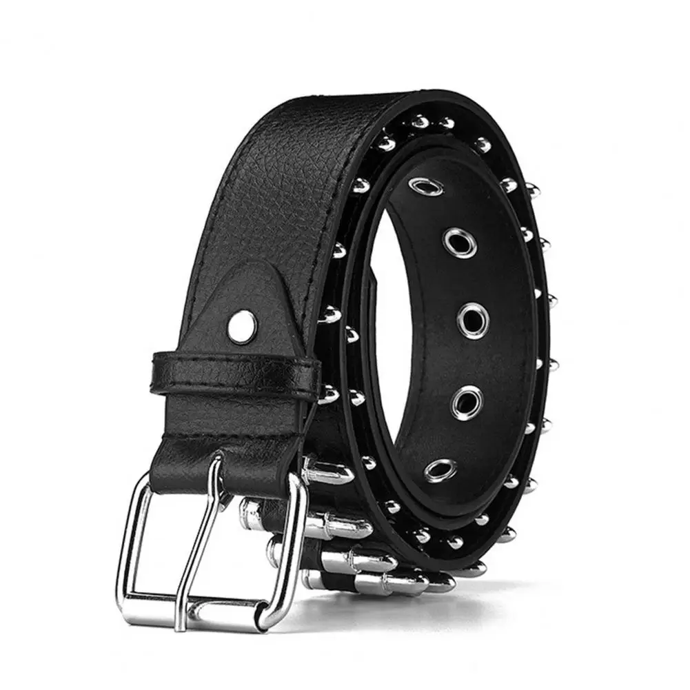 Alloy Belt Rivet Decor Unisex Punk Style Belt Wide Adjustable Faux Leather Waistband for Jeans Pants Decoration Punk Rock Belt 
Alloy Belt Rivet Decor Unisex Punk Style Belt Wide Adjustable Faux Leather Waistband for Jeans Pants Decoration Punk Rock Belt