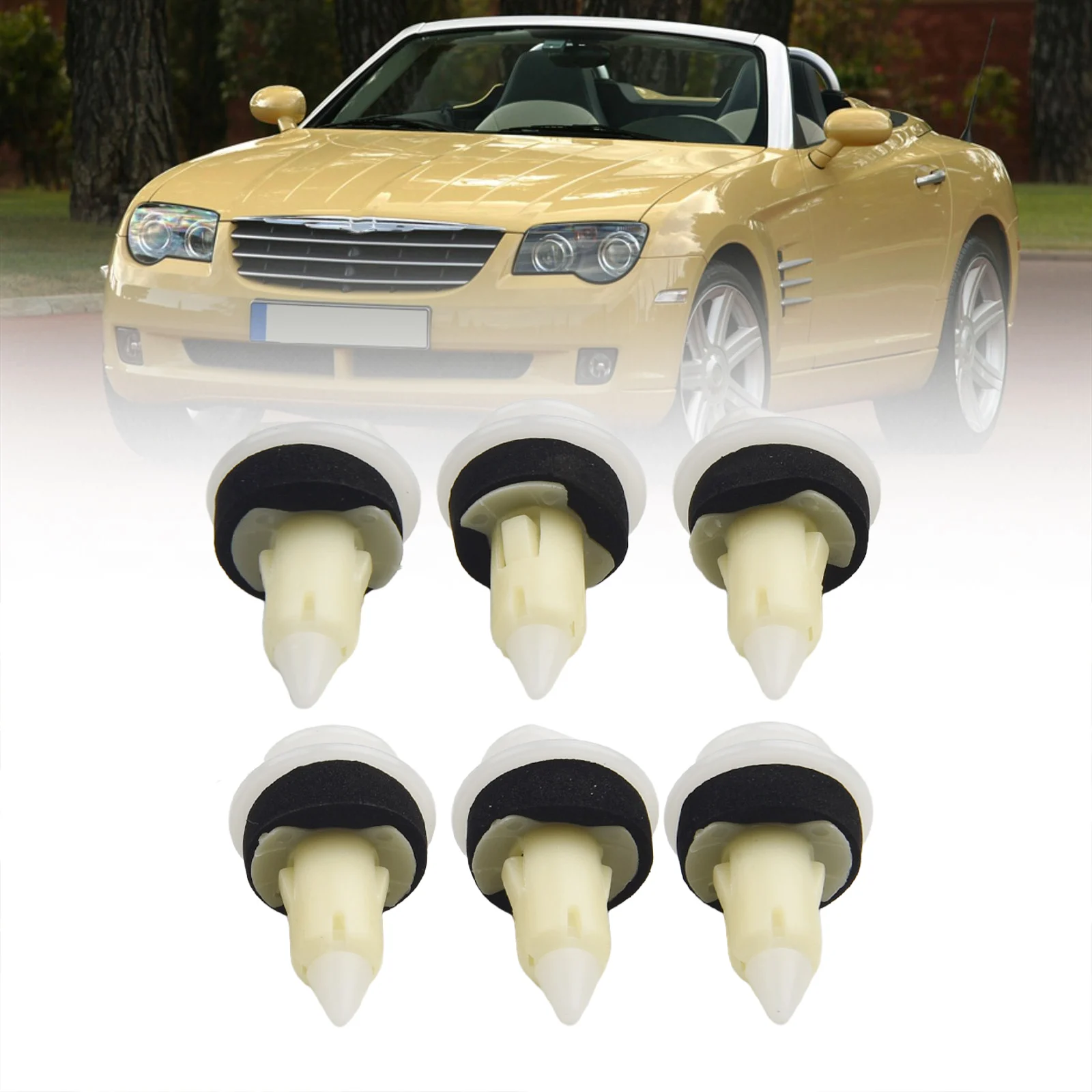 6Pcs Plastic Fastener Clip-Inner Door Panel With Sealer 1639881678 For Mercedes W163 Parts Accessories
6Pcs Plastic Fastener Clip-Inner Door Panel With Sealer 1639881678 For Mercedes W163 Parts Accessories