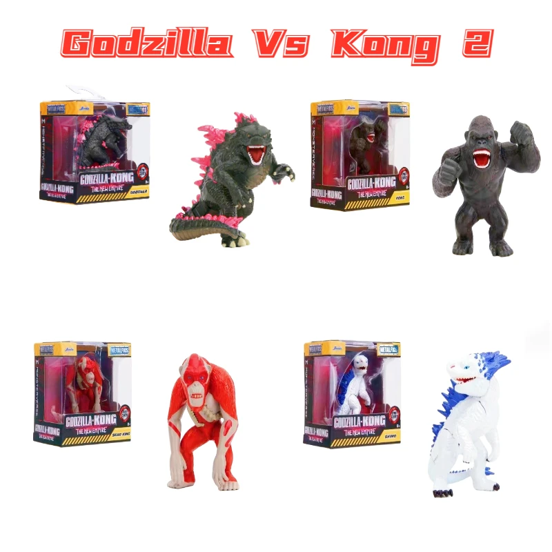 

Godzilla Vs Kong 2 Empire New Alloy Action Figure Skar King Shimo Titanus Doug Model Doll Toys Collect Ornaments Kids Gifts