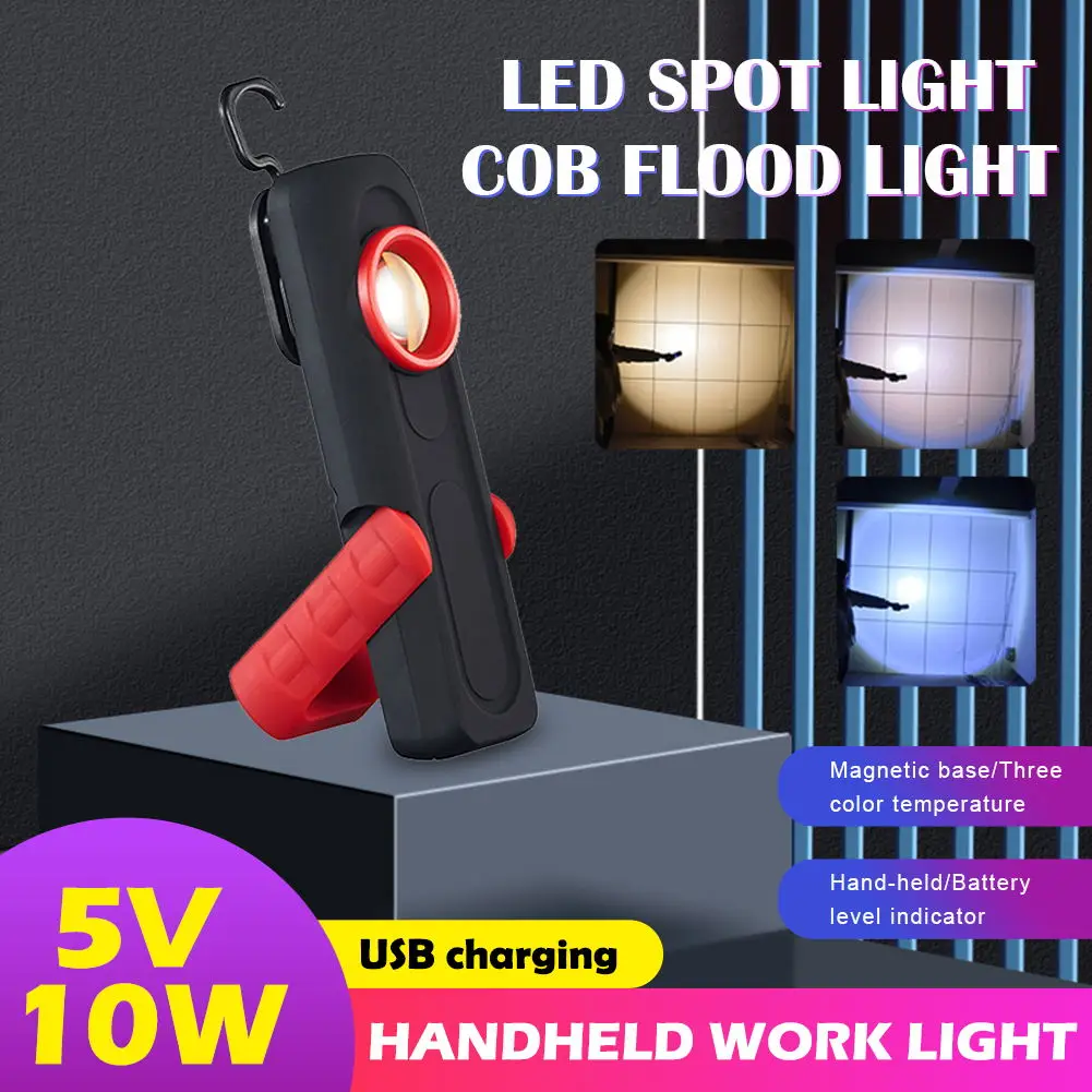 NEWest 10W COB+XPE LED Handheld Car Paint Finish Lamp Scan Swirl Magnetic Grip Portable Auto Repair Working Lights
NEWest 10W COB+XPE LED Handheld Car Paint Finish Lamp Scan Swirl Magnetic Grip Portable Auto Repair Working Lights