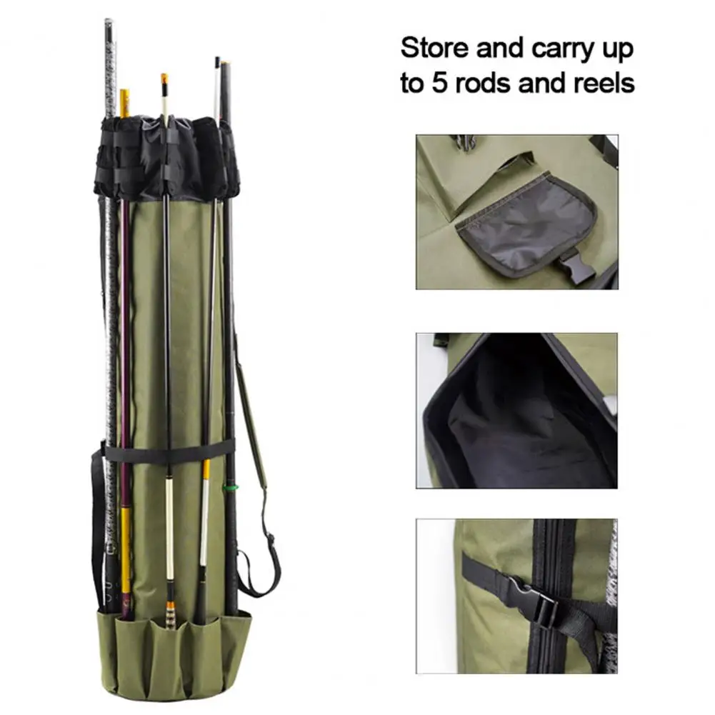 Fishing Rod Bag Waterproof Fishing Rod Bag Capacity Travel-friendly Case for Organizing Carrying Fishing Gear Oxford Cloth
Fishing Rod Bag Waterproof Fishing Rod Bag Capacity Travel-friendly Case for Organizing Carrying Fishing Gear Oxford Cloth