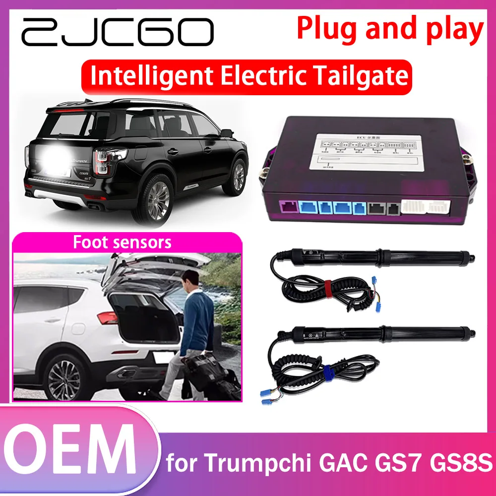 ZJCGO Electric Tailgate Lift Drive Trunk Opening Tail Gate Lift Soft Close Car Door for Trumpchi GAC GS7 GS8S 2017~2021
ZJCGO Electric Tailgate Lift Drive Trunk Opening Tail Gate Lift Soft Close Car Door for Trumpchi GAC GS7 GS8S 2017~2021