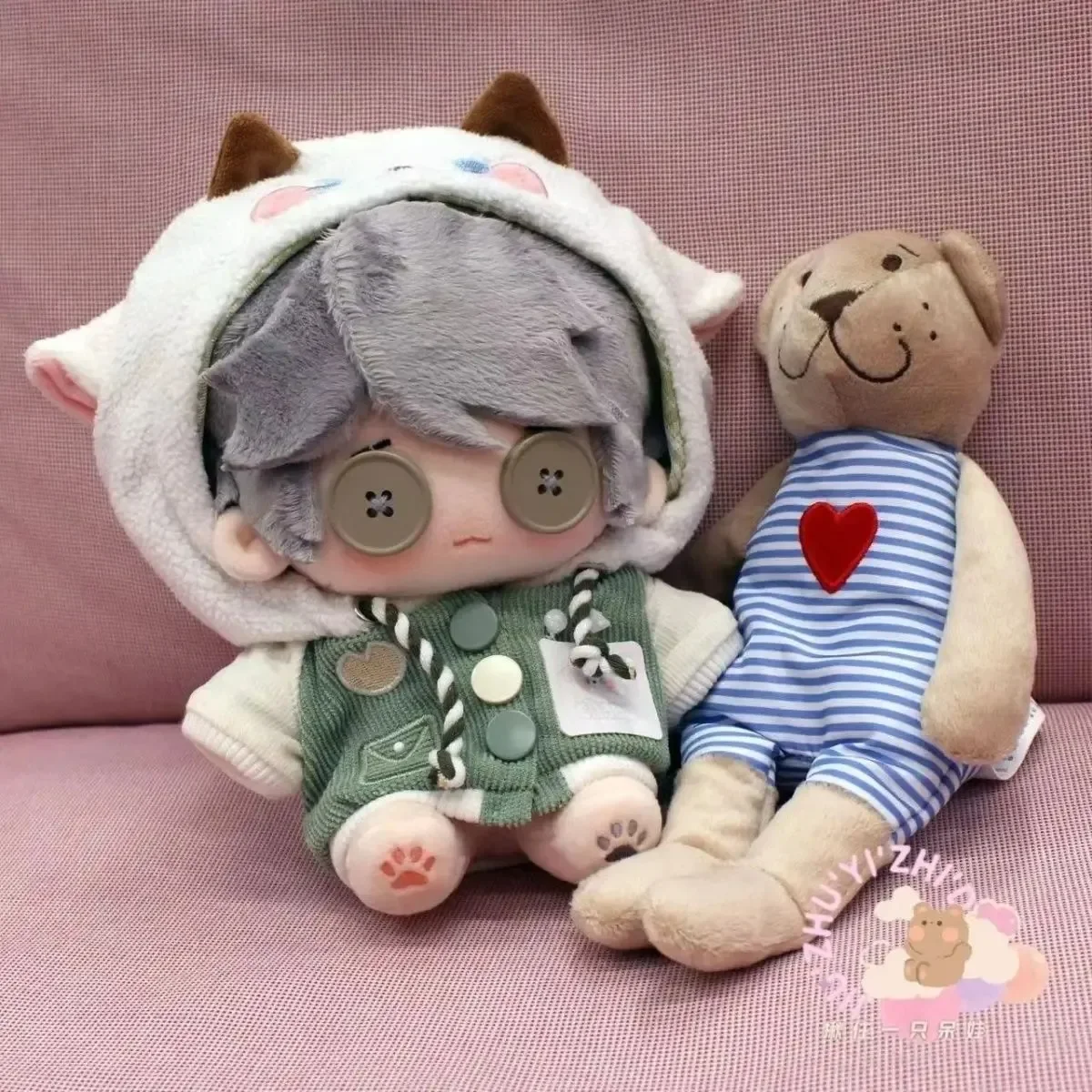 Identity ⅤGame Aesop Carl Embalmer Cute Monster Button Eye Plush Cotton Dolls Dress Up Clothes 20CM Plushie Anime Birthday Gift
Identity ⅤGame Aesop Carl Embalmer Cute Monster Button Eye Plush Cotton Dolls Dress Up Clothes 20CM Plushie Anime Birthday Gift