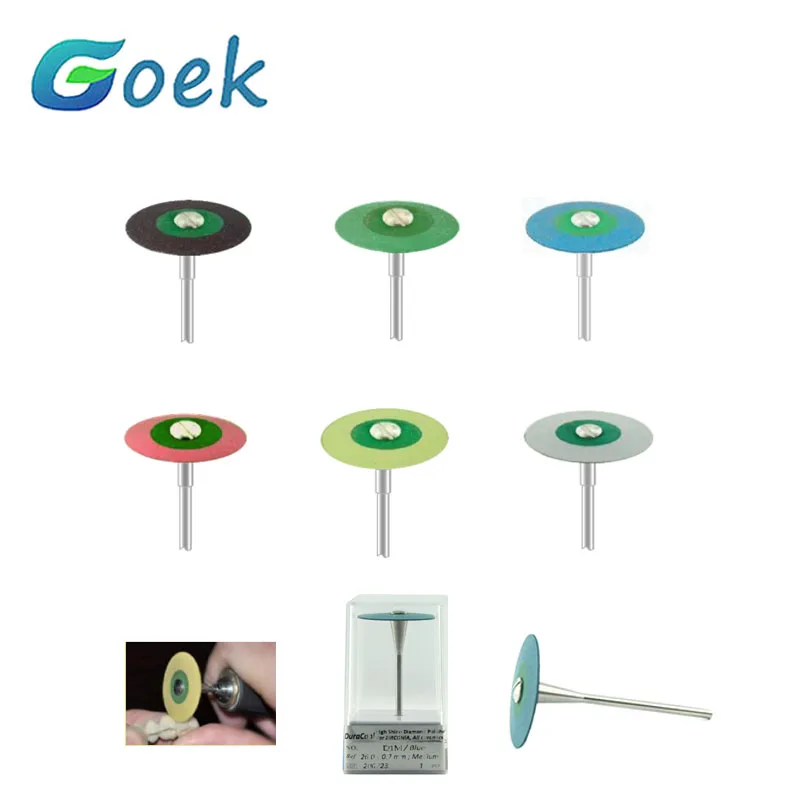 Dental (HP) 26/20mm Rubber Pregnant Diamond Polisher Wheel Disc for Zirconia or Al l Ceramics 6 New Colors Polishing Burs
Dental (HP) 26/20mm Rubber Pregnant Diamond Polisher Wheel Disc for Zirconia or Al l Ceramics 6 New Colors Polishing Burs