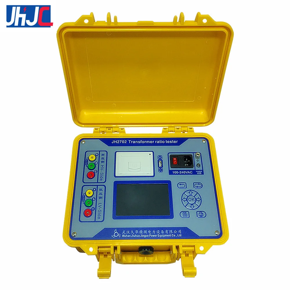 

Portable Three Phase TTR Transformer PT CT DC Resistance Turns Turn Ratio Tester Test Kit Meter Good Price With Built-in Battery