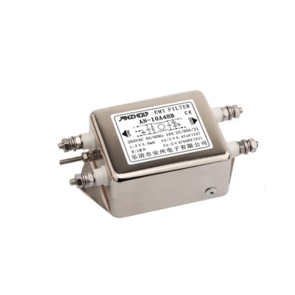 10A Power Filter AN-10A4HB with Screw Mount Filter EMI FILTER
10A Power Filter AN-10A4HB with Screw Mount Filter EMI FILTER