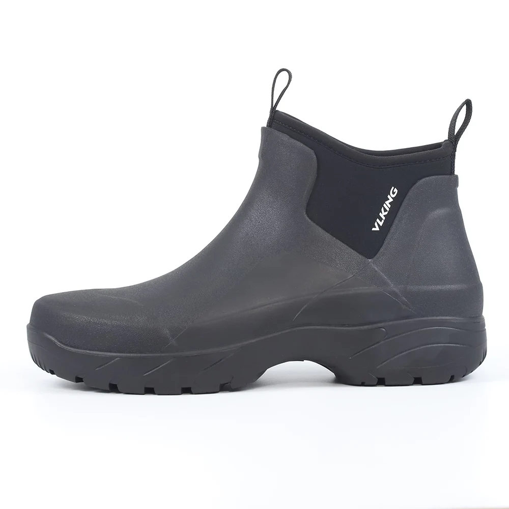 High-End ort Rubber Rain Boots for Men Waterproof Non-Slip Comfortable Fiing Outdoor Boots Car Wa oes No Foot Odor