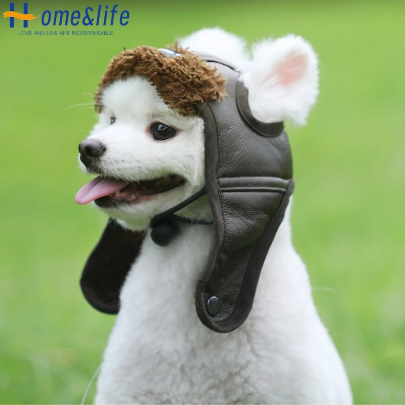 Winter Warm Dog Pilot Hat Pu Leather Pet Dog Cap for Large Puppy Hats Funny Handsome Cosplay Pet Dog Hat Christmas Gift S-2XL
Winter Warm Dog Pilot Hat Pu Leather Pet Dog Cap for Large Puppy Hats Funny Handsome Cosplay Pet Dog Hat Christmas Gift S-2XL