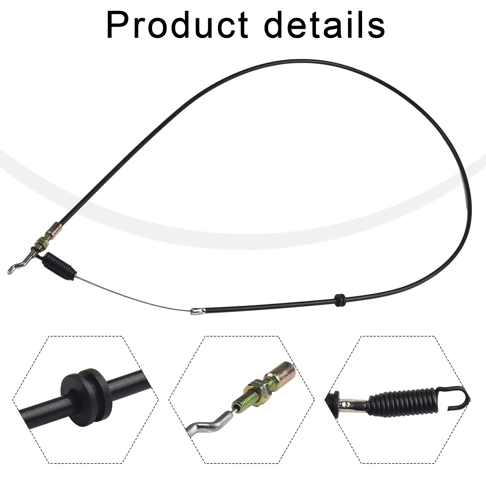 1pc 1340mm Metal Cable Fit For Bowden Cable Drive Cable 464 484 534 TR 81001143 Lawn Mowers Garden Power Equipment
1pc 1340mm Metal Cable Fit For Bowden Cable Drive Cable 464 484 534 TR 81001143 Lawn Mowers Garden Power Equipment