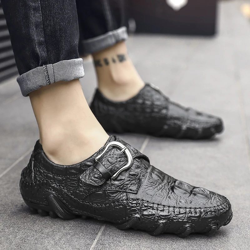 Men Leather Casual Shoes outdoor Man Shoes Fashion Slip-On Loafers Moccasins Footwear Flat Shoes men Tenis Casual Masculino
Men Leather Casual Shoes outdoor Man Shoes Fashion Slip-On Loafers Moccasins Footwear Flat Shoes men Tenis Casual Masculino