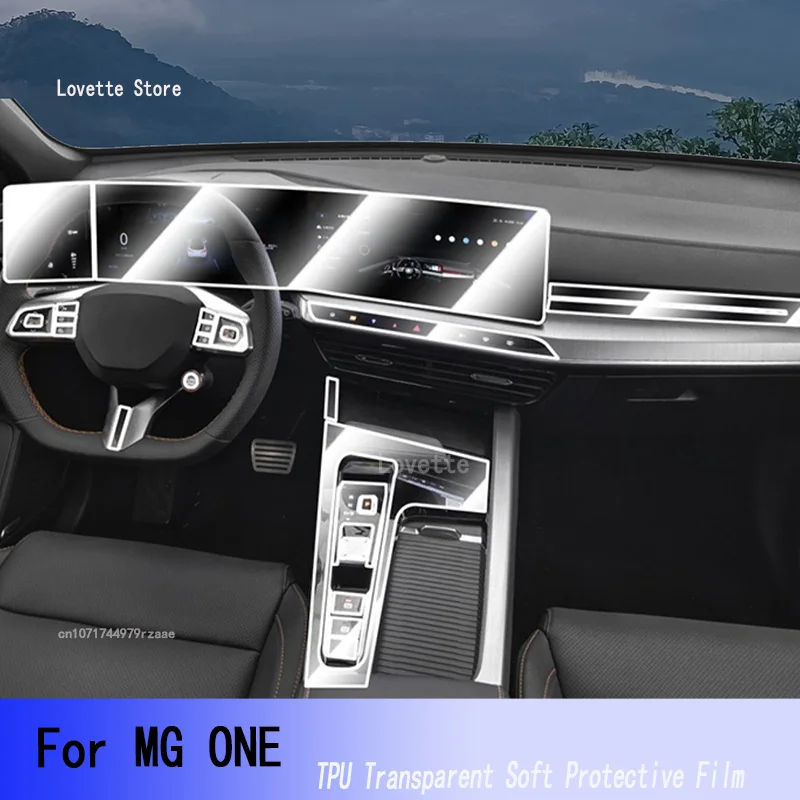 For MG ONE(2022-2023)Car GPS Navigation Protective LCD TPU Screen Protector Anti-Scratch Film Fitting PPF
For MG ONE(2022-2023)Car GPS Navigation Protective LCD TPU Screen Protector Anti-Scratch Film Fitting PPF